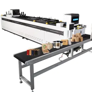 Auto Double Side Digital Printing Package Machine One Pass Paper Pouch/ Bag/ Box for Coffee Tea Gift Package