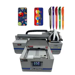 Multifunction Digital Flatbed UV Printer UV 4060 UV Phone Cases Cover Mug Printer Card Package Drivers License Printing Machine