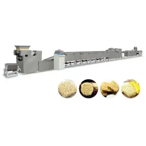 Small Automatic Stainless Steel Instant Noodles Packaging Manufacturing Machine Indomie Production Line Instant Noodle Line