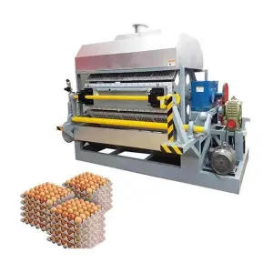 2025 Small Business Idea Automatic Waste Paper Recycling Industrial Paper Pulp Molding Egg Tray Product Making Machinery