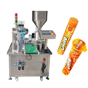 JYD Automatic Rotary Sachet Packaging Machine Ice Pop Ice Lolly Making Machine Bags Filling Sealing Packing Machine