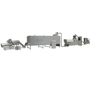 Low Flakes Puff Corn Snacks Potato Chips Food Dryer Extruded Line Full Automatic Packaging Machine