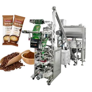 Boju Automatic Vertical Small Bag Powder Stick Pack Machine Coffee Drink Mixed Juice Powder Packing Filling Machine