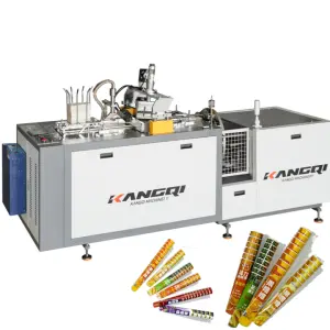 Callipo Forming Fully Automatic Line Calippo Sorbet Paper Tube Filling Sealing Machine