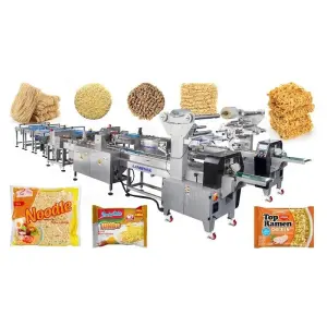 Horizontally Instant Noodle Pillow Type Flow Pack Flowpack Packaging Packing Machine