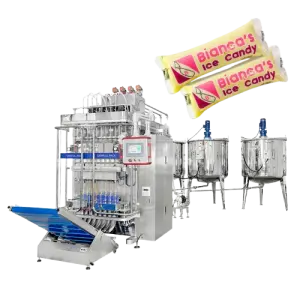 Boju Automatic Multilane Liquid Stick Pack Ice Pop Sachet Packing Machine Packing Ice Candy Packaging Machine
