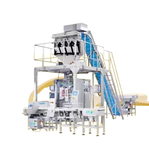 Liner Scale Crisp Banana Plantain Chips Snacks Puffed Rice Microwave Popcorn Packaging Machine