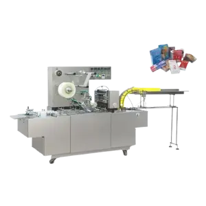 Three-dimensional Packaging Machine Small Box Cellophane Wrapping Machine for Food Cosmetic Facial Mask Perfume Box Wrapping