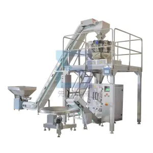Auto Vertical Packing Machine Line Automatic Rice Seed Bag Granule 10kg Bagging Packaging Machines