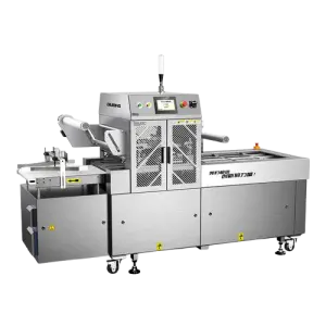 1P300-F Assembly Line Container Automatic Tray Sealing Fast Food Packaging Machine DL-3600