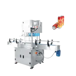 Industrial Automatic Can Sealing Machine with Touchscreen Control for Beverage/Chemical Packaging