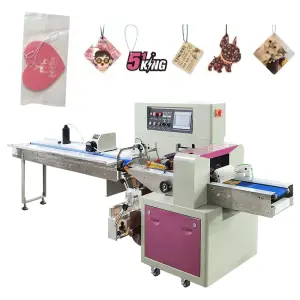 Automatic Car-freshener air Paper Card Packing Machine Multi Function Perfume Card Packing Machine