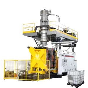 Automatic Multi Layers Plastic HDPE 1000L IBC Tank Water Chemical Drum Extrusion Blow Molding Making Machine