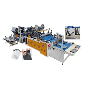 Automatic Double Lines OPP BOPP PE Plastic Packaging Mail Envelope Courier Express Bag Making Machine