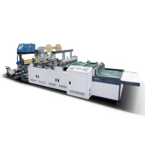 RC-800 500X2 Single Double Line Side Sealing Courier Bag LDPE HDPE PLA PBAT Material Bag Maker Making Machine