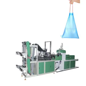 Plastic Express Courier Bag Side Sealing Cutting Bopp Bag Making Machine