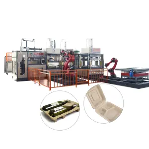 Sugarcane Bagasse Food Container Making Machine