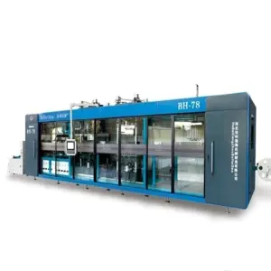 Biodegradable/PET Disposable Fast Food Lunch Box Vacuum Forming Making Machine