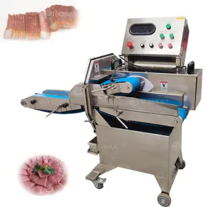 Automatic Ham Slicing Machine Cooked Meat Slicing Machine Electric Biltong Cutter Meat Cutting Slicer