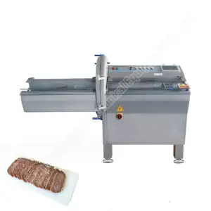 Frozen Meat Portion Cutting Equipment Commercial Meat Processing Machine Design Jerky Smoked Meat Slicer