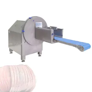 Meat Cutting Strip and Portioning Machine DRB 25KC Industrial Electric Frozen Meat Slicer