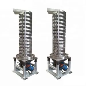 Small Pelletizer Line Vertical Lifting Flexible Screw Feeder Vibrating Spiral Elevator Conveyor