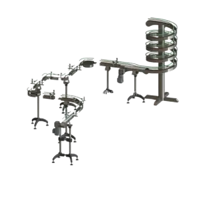 Vertical Flexible Spiral Screw Conveyor Chain Conveyor for Box