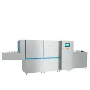 Tunnel Type Conveyor Dishwasher for Restaurant Hotel Canteen Use Commercial Dishwashing Machine