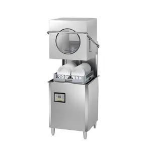 Industrial & Hotel Dishwashing Machine With Dryer Unit Stainless Steel Freestanding for Kitchen & Restaurant Use