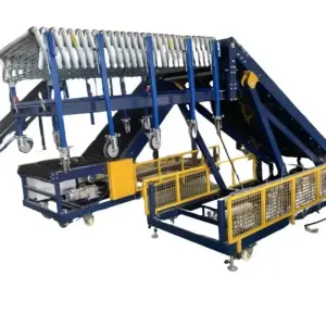 40 Feet Container Loading Conveyor Machine Telescopic Belt Conveyor Belt Flexible Conveyor for Container Loading and Unloading