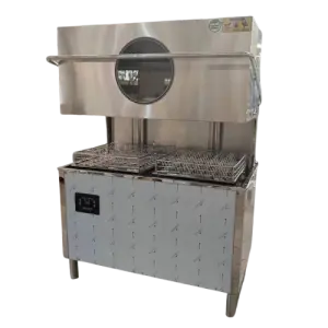 Double Tray Commercial Dishwasher for Commercial Kitchen Sterilization