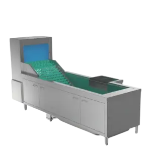 Commercial Stainless Steel 304 Anti-Corrosion Conveyor Dishwasher with Bubble Debris Remover High Capacity for Hotel Kitchens