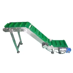 Vertical Belt Lifting Z Type Conveyor System Heat Resistant Chain Slat Conveyor for Food Industrial Use