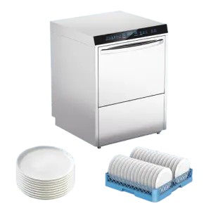 Commercial Low Undercounter Dishwasher Full Automatic Industrial Stainless Steel Electric Restaurant Glass Cup Washer