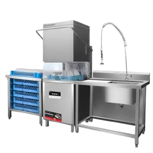 Commercial Dish Washing Machine ETL High Hood Electric Kitchen High Temperature Dishwasher Industrial Dishwasher Machine