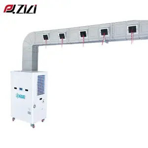 5HP Commercial Kitchen Air Conditioner Heavy Duty Cooling System Energy Efficient Industrial Kitchen AC Unit