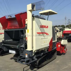 500 Width Rubber Track 102hp Rice Harvester