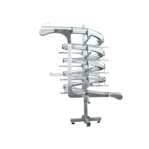 Flexible Spiral Conveyor Chain Spiral Vertical Conveyor for Small Capsule Packages