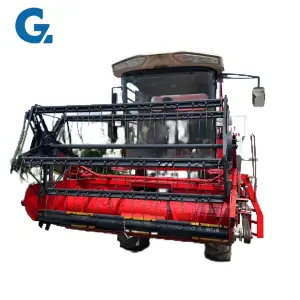 Self-propelled Rubber Track Combine Harvester