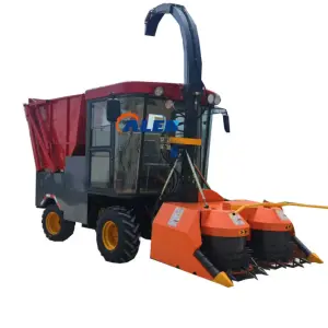 Maize and Silage Combine Harvester 140 Hp Rubber Track Silage Harvester