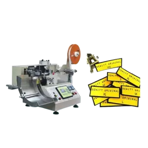 High-speed Accurate and Easy to Operate Full Automatic Weaving Clothing Handbags Stacking Label Tape Cutting Machine