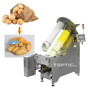 Automatic Net Bag Packing Machine Net Bag Packaging Machine Mesh Bag Clipping Machine for Fruit Orange Vegetable