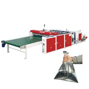 Automatic PP/PE Bottom Sealing Plastic Large Bag Making Machine with Flying Knife System