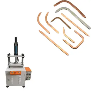 Heat Pipe Heatsink Flat Copper Pressing Making Machine