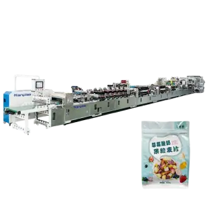HP-FEP  8 Side Sealing Bag Food Pouch Bag Making Machine