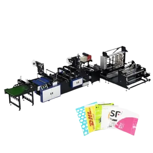 HP-CA High Speed LDPE Polythene Bag Make Machine Bottom Side Seal Courier Bag Poly Mailing Bag Making Machine