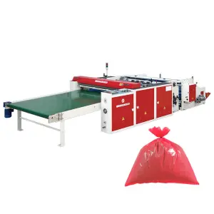 Automatic BOPP PE PP Bottom Seal Heavy Duty Garbage Bag Making Machine