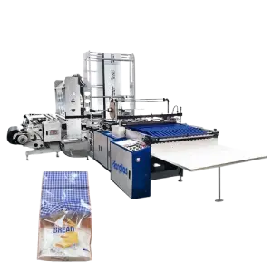 HP-SC Hanplas Folding & Side Seal Fully Automatic Plastic Thai Bread Bag Making Machine