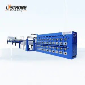 Listrong High-Speed Annealing Machine 40 Head Automatic Copper Wire 0.1-0.6mm Wire Metal & Metallurgy Machinery