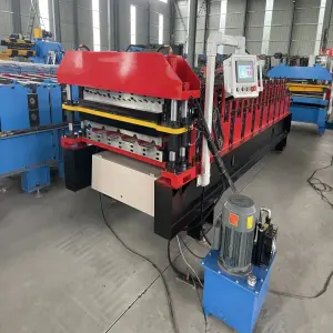 Double Layer Roof Sheet Machine Corrugated & IBR